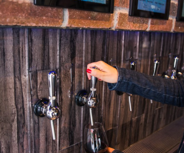 PourMyBeer self-serve wine system