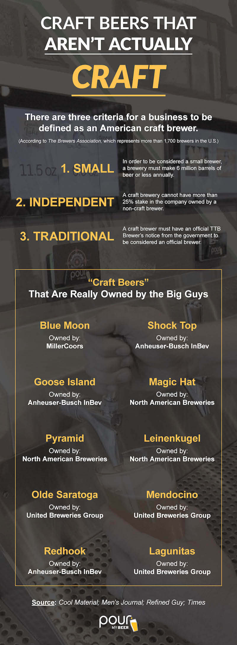 PourMyBeer craft beer infographic