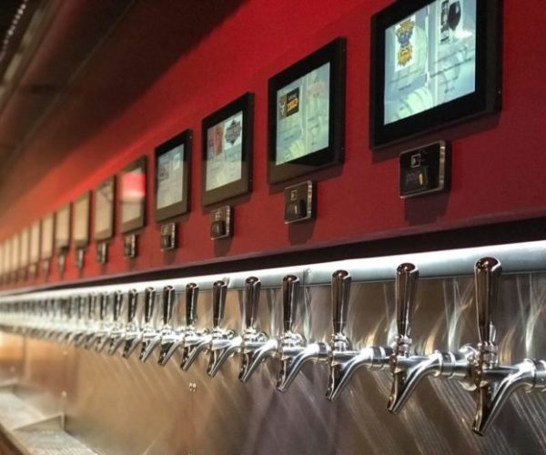 Beer Wall at Hope Thief Taphouse & Kitchen