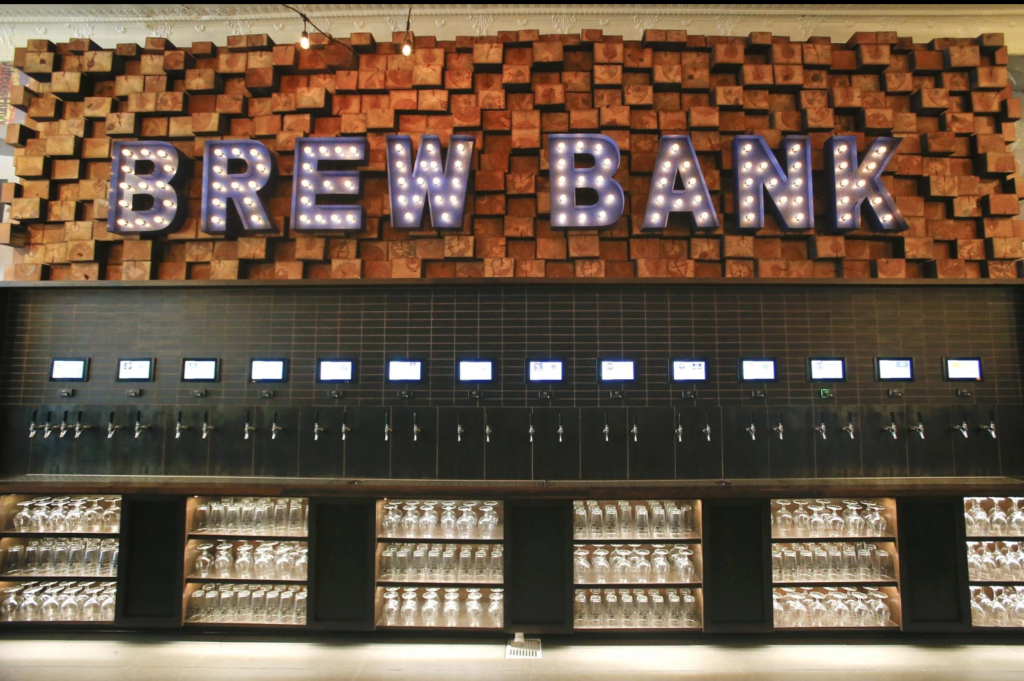 13 PourMyBeer screens, 26 self-pour taps