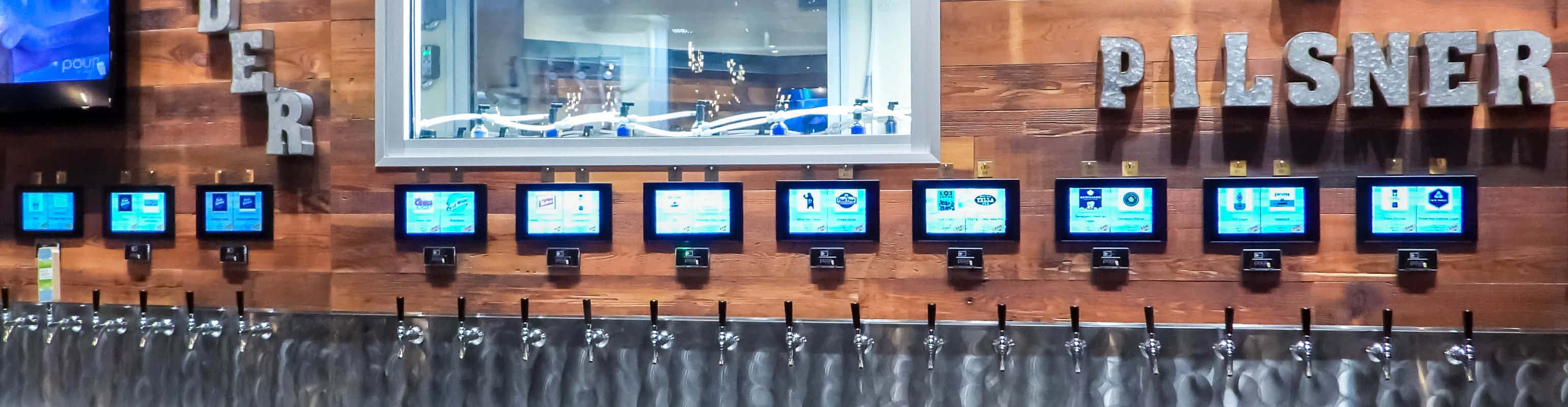 Restaurant SelfPour Wall Commercial Beer Tap System