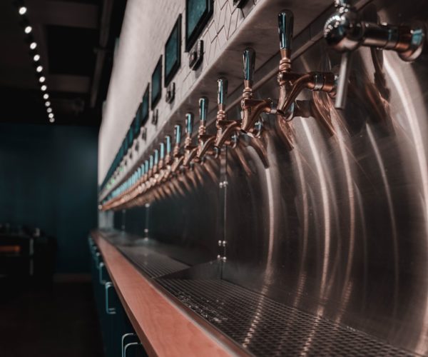 PourMyBeer self-serve beverage wall at Bigfoot Taphouse