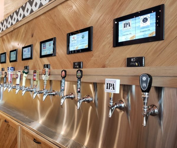 Draft Beer Wall with Remote Dispensing