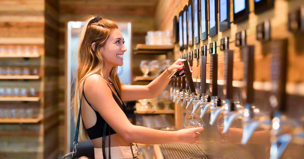 self-pour beer powered by PourMyBeer