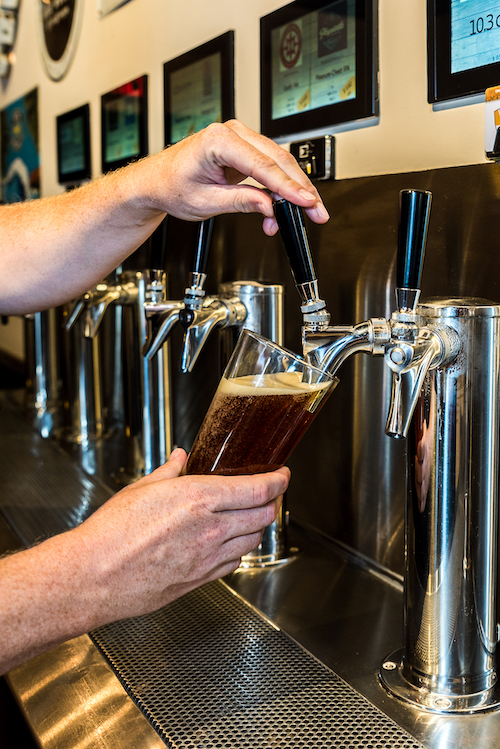 pouring your own beer
