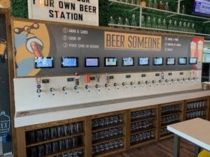 PourMyBeer self-pour beverage wall