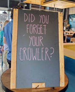 did you forget your growler signage