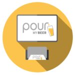 PourMyBeer Screen and card reader animated