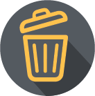 Reduce your waste icon