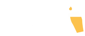 White PourMyBeer Logo PNG