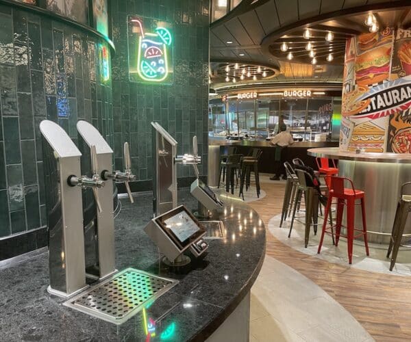 PourMyBeer Technology in MSC Cruise Lines